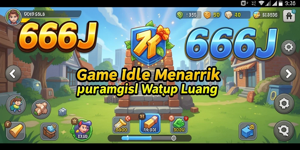Gameplay menarik 666J dengan karakter dan misi unik.