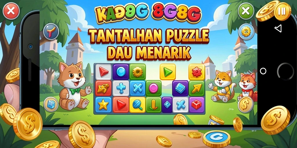 Tampilan gameplay <strong>8G8G</strong> yang menarik dengan tantangan puzzle seru.