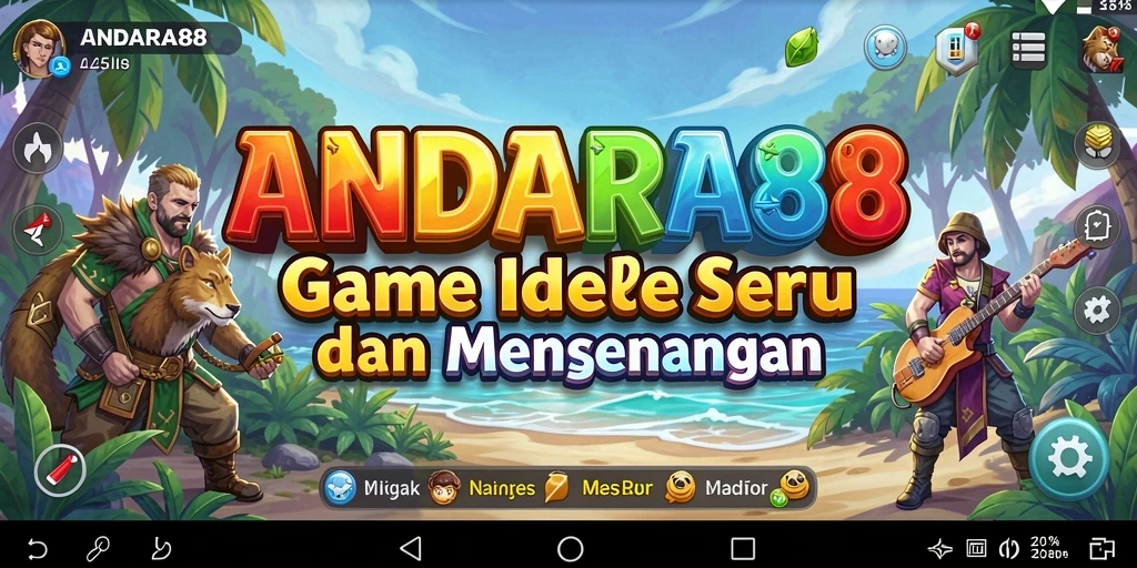 Tangkapan layar gameplay ANDARA88 yang menunjukkan aksi Idle yang mengasyikkan.