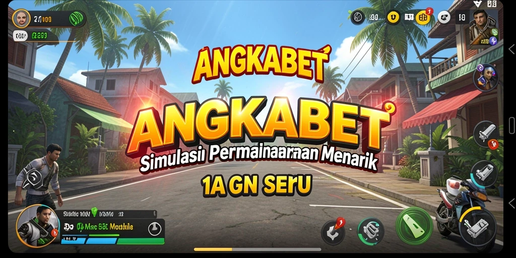 Tampilan gameplay ANGKABET yang interaktif dan realistis.