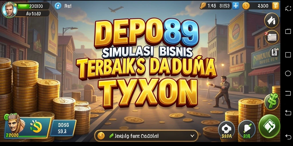 Screenshot gameplay DEPO89 menampilkan manajemen bisnis yang seru.