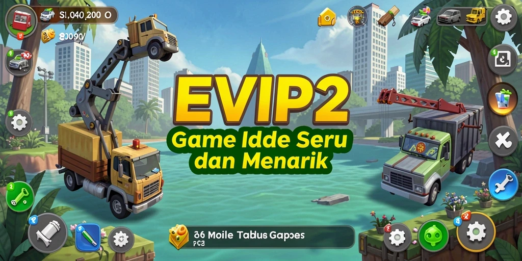 Screenshot gameplay EVIP2 menampilkan momen seru dalam permainan Idle.