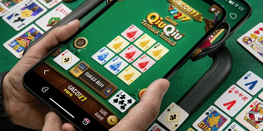 Tampilan gameplay seru QiuQiu di GACOR77.
