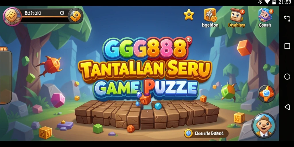 Gameplay Puzzle yang menantang dan menarik di GGG888.
