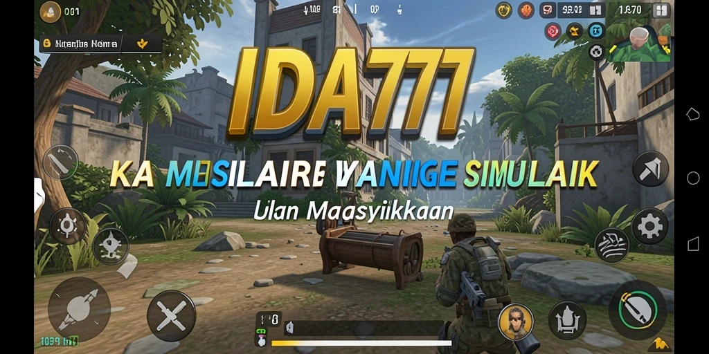 Tampilan gameplay IDA777 yang menampilkan grafis dan interaksi simulasi.