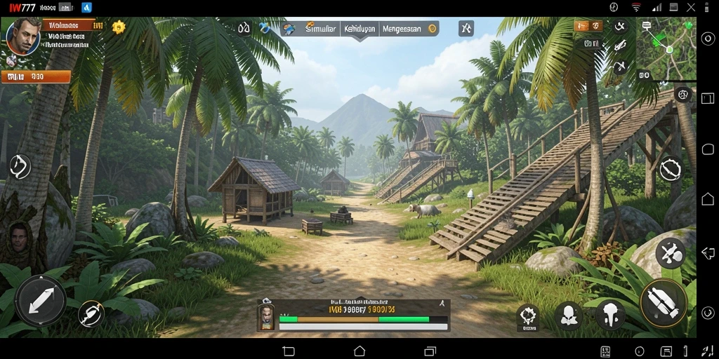 Tampilan gameplay IW777 yang menarik dan imersif dalam simulasi kehidupan.
