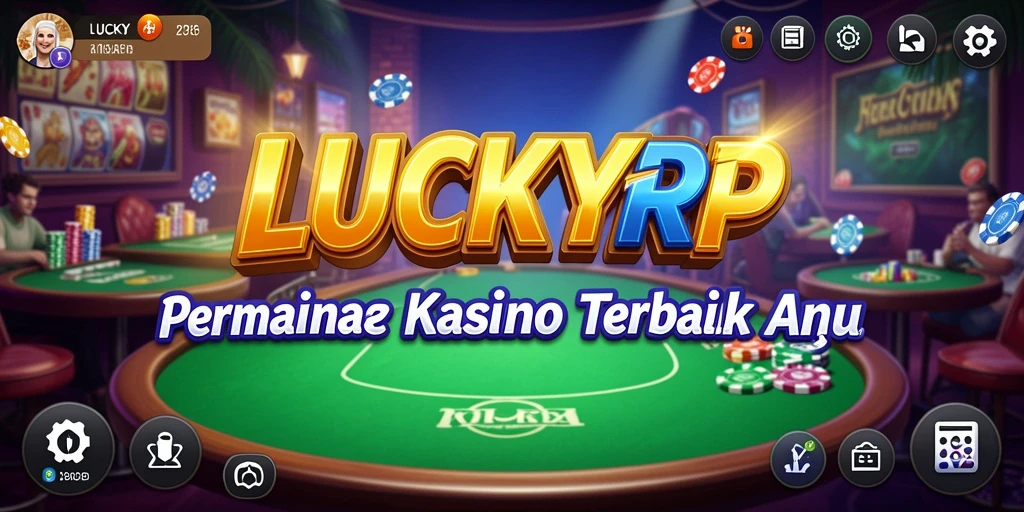 Gameplay seru LUCKYRP dengan berbagai pilihan permainan Kasino.
