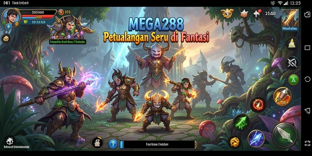 Gameplay seru di dunia petualangan MEGA288.