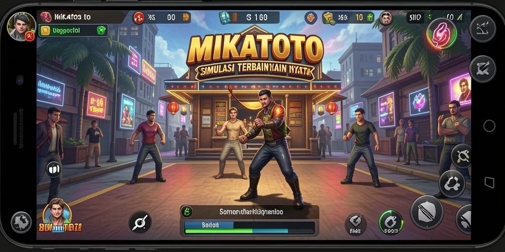 Tampilan gameplay MIKATOTO yang menarik dan interaktif.