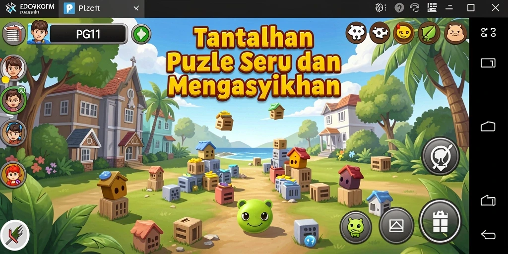 Tangkapan layar PG11 yang menunjukkan gameplay puzzle yang menantang.