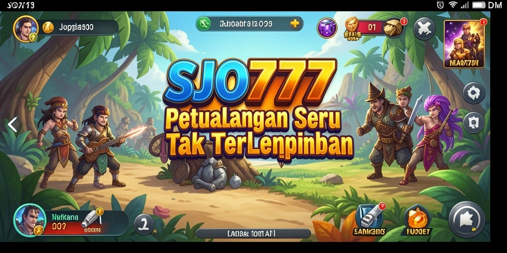 Gameplay seru SJO777 dengan grafis memukau.