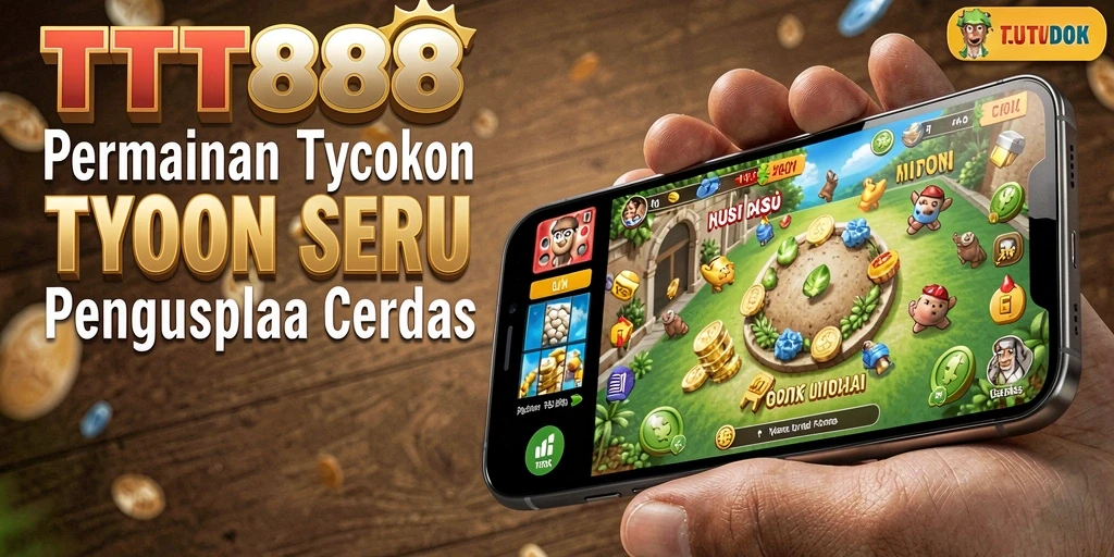 Tampilan menarik dari permainan TTT888 yang menggambarkan gameplay Tycoon.