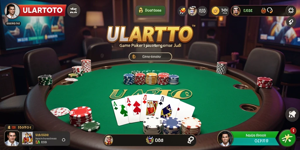 Tampilan gameplay ULARTOTO yang mendebarkan dan interaktif.