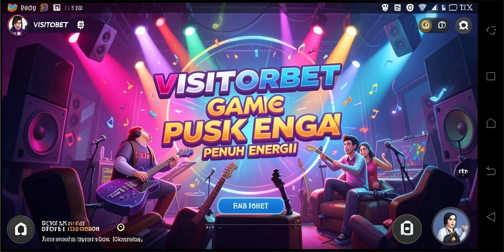 Tampilan gameplay VISITORBET dengan antarmuka yang menarik dan interaktif.